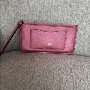 Coach Pink Wristlet
